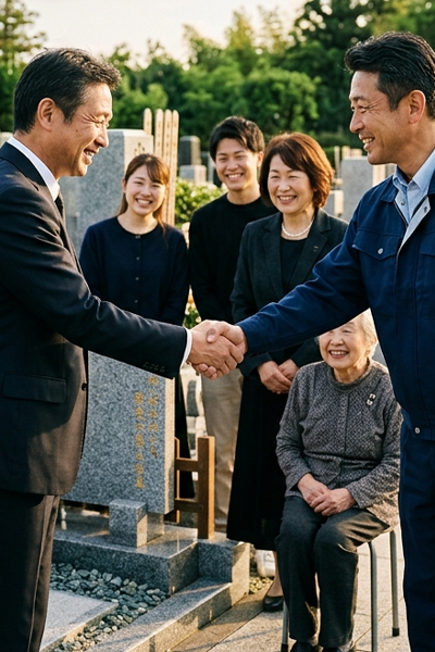 お客様とのご縁を大切にします