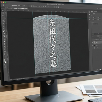 彫刻等のご確認