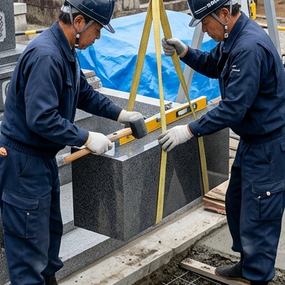 石材加工・据付工事